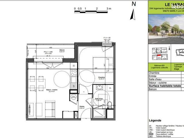 Appartement vente à Marly-la-ville