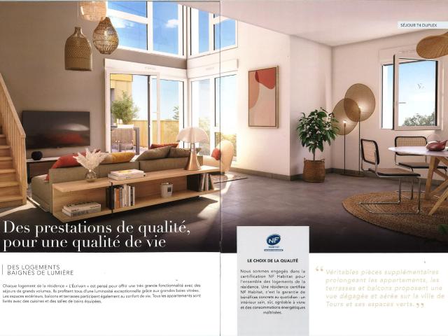 Appartement vente à Tours