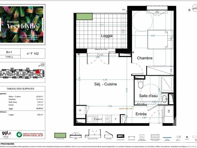 Appartement vente à Narbonne