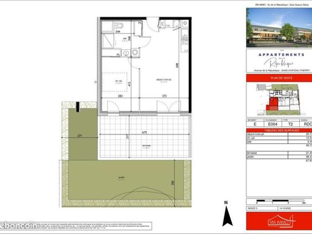 Appartement vente à Château-Thierry, Aisne