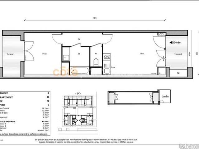 Appartement vente à Palaiseau, Gif-sur-yvette