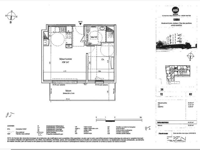 Appartement location à Nantes