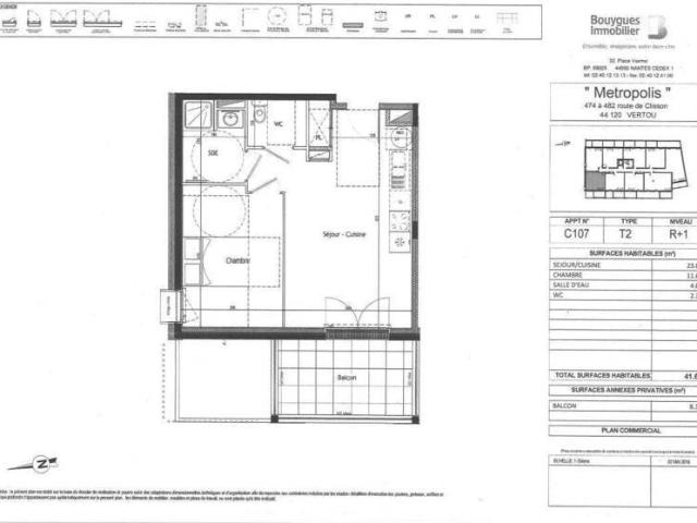 Appartement location à Nantes, Vertou