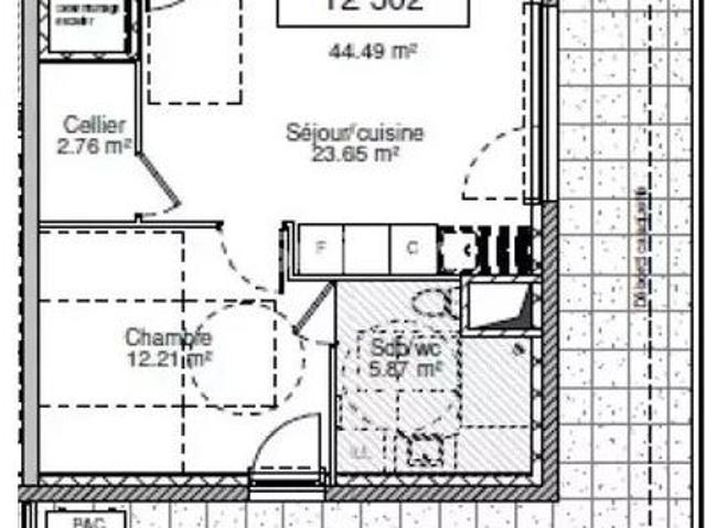 Appartement vente à Grenoble, Villard-bonnot