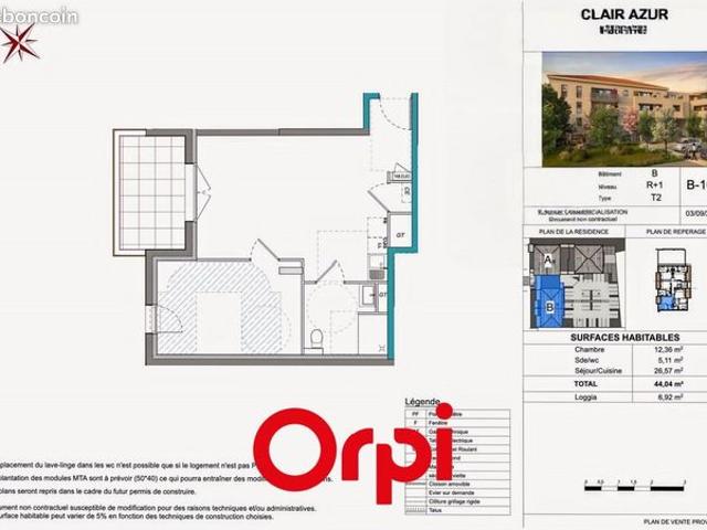 Appartement vente à Arrondissement de Toulon, La Seyne-sur-mer