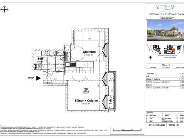 Appartement location à Torcy, Pomponne