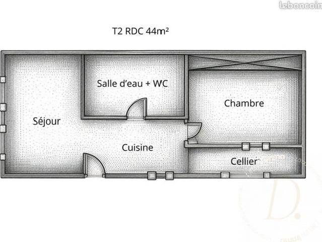 Appartement vente à Dax, Mugron