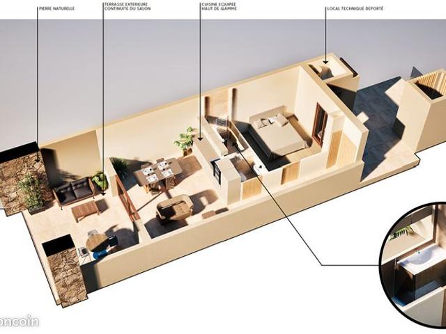 Appartement vente à Ajaccio, Grosseto-prugna