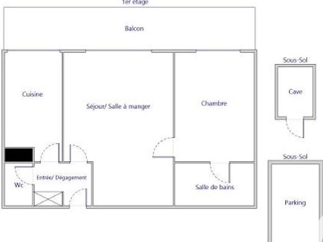 Appartement vente à Nanterre, Garches