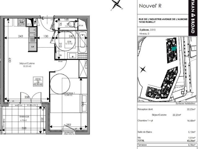 Appartement location à Rumilly, Haute-Savoie
