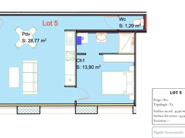 Appartement vente à Calais