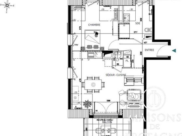 Appartement vente à Quimper, Bretagne