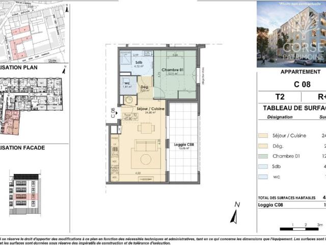 Appartement vente à Sartène, Propriano
