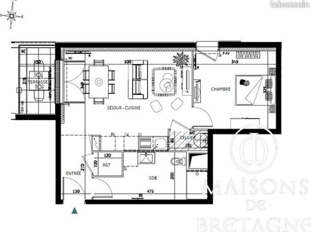 Appartement vente à Quimper, Bretagne
