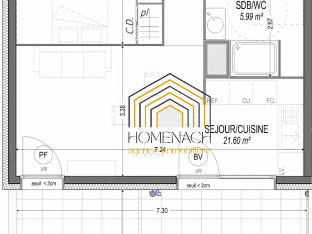 Appartement vente à La Tour-du-Pin, Corbelin