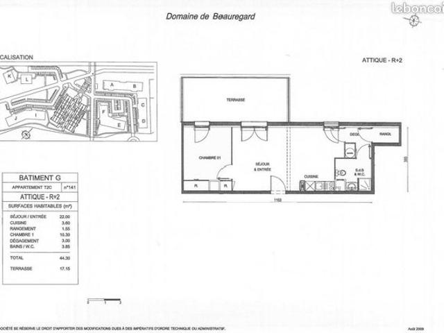 Appartement vente à Bordeaux, Ambès