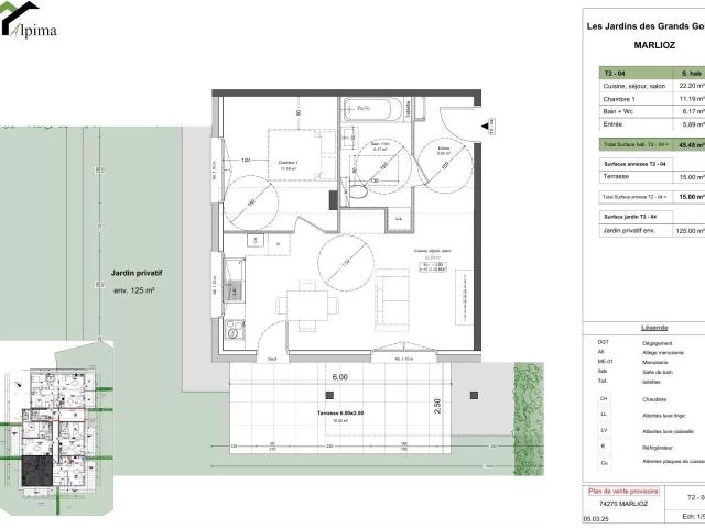 Appartement vente à Contamine-Sarzin, Haute-Savoie