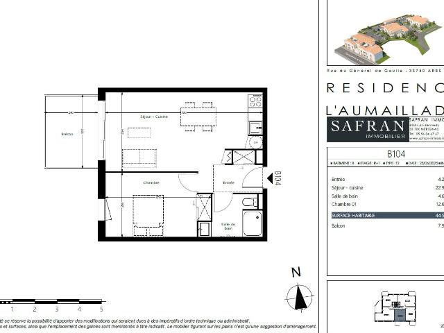 Appartement vente à Arcachon, Arès