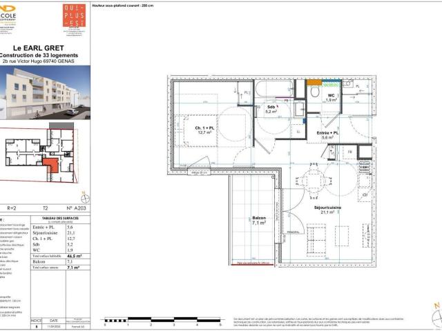 Appartement vente à Lyon, Rhône