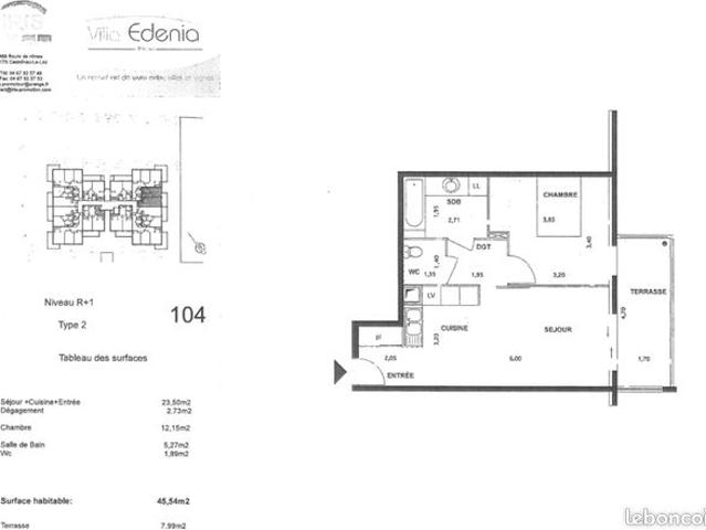 Appartement vente à Montpellier, Jacou