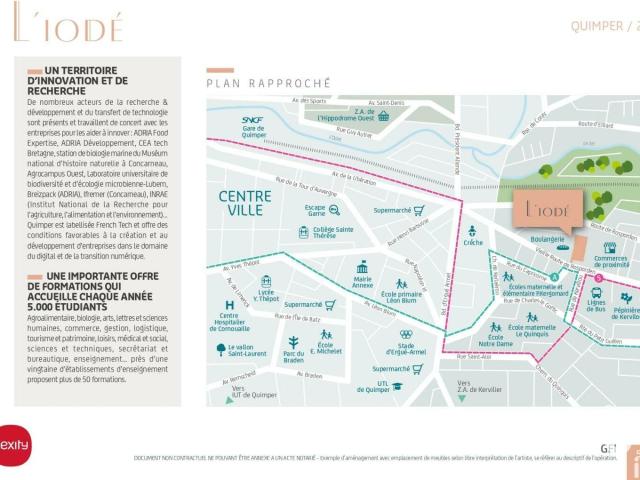 Appartement vente à Quimper, Bretagne