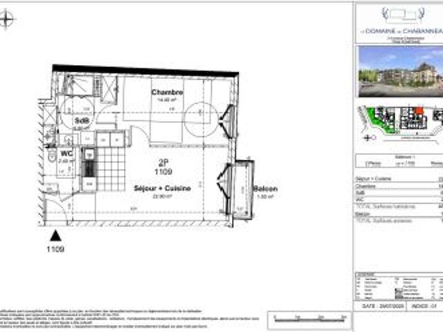 Appartement location à Torcy, Pomponne