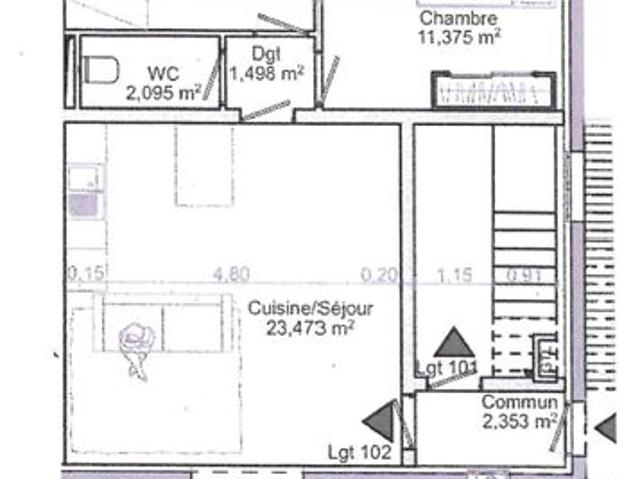 Appartement vente à Pontarlier, Orchamps-vennes