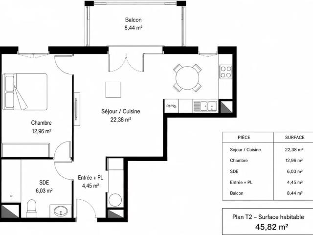Appartement vente à Mont-de-Marsan, Mimizan