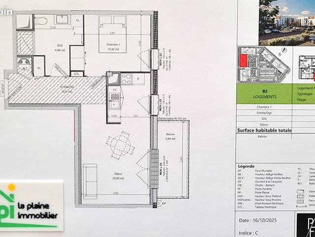 Appartement vente à Caen, Bretteville-sur-odon