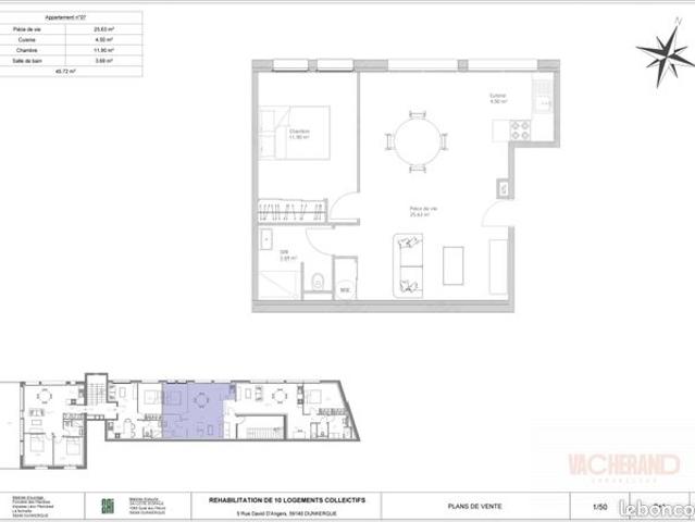 Appartement vente à Dunkerque