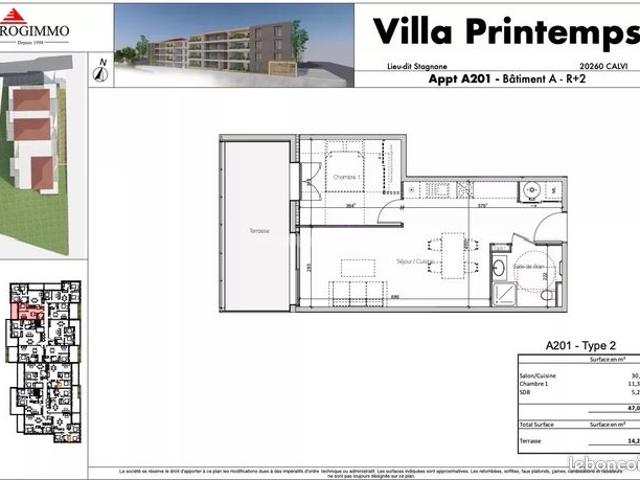 Appartement vente à Calvi