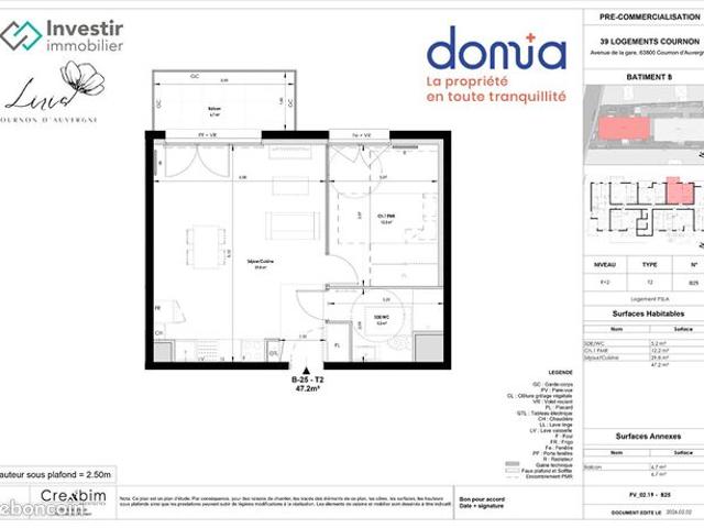 Appartement vente à Clermont-Ferrand, Cournon-d'auvergne