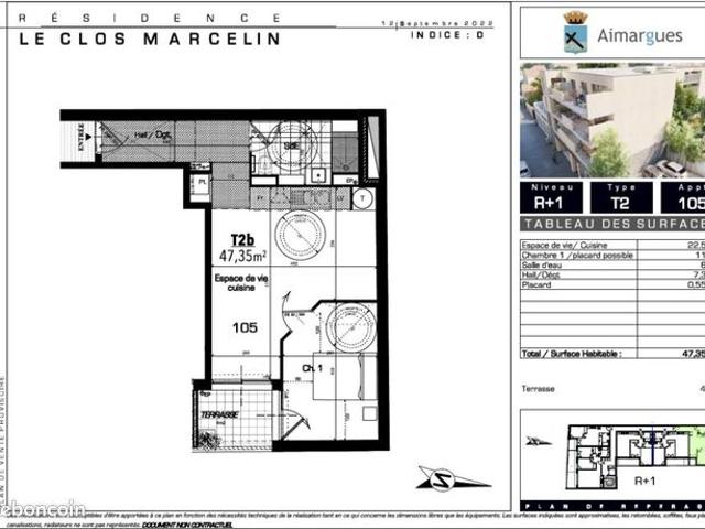 Appartement vente à Nîmes, Aimargues