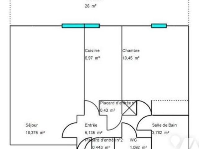 Appartement vente à Nantes, Couëron