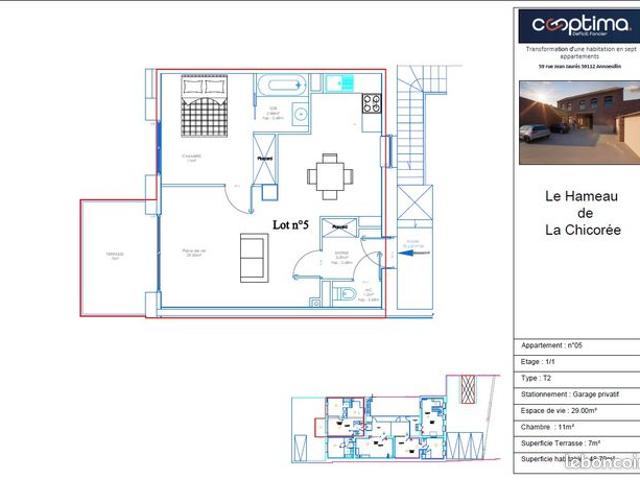 Appartement vente à Lille, Annoeullin