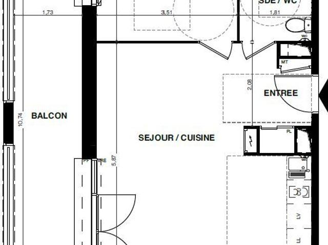 Appartement location à Bordeaux, Floirac