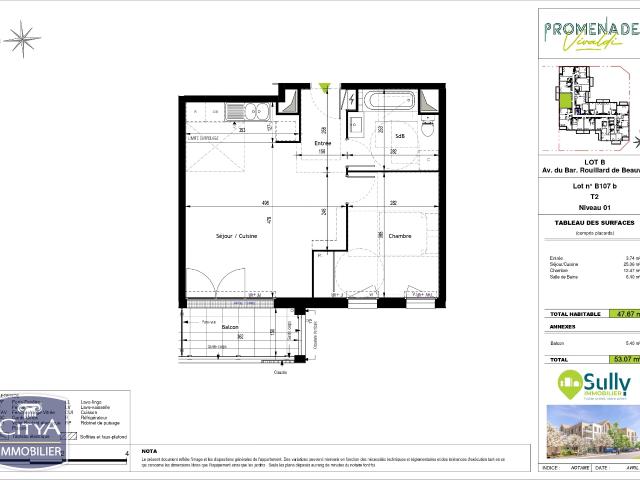 Appartement vente à Chartres, Le Coudray