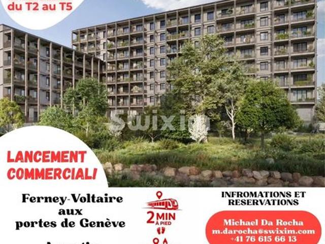 Appartement vente à Gex, Ferney-voltaire
