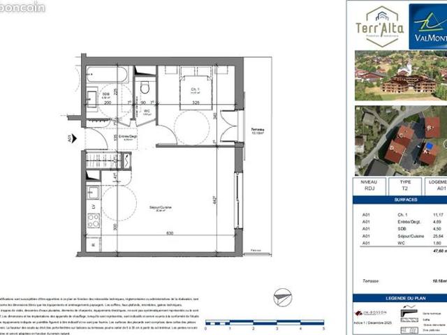 Appartement vente à Bonneville, Cordon