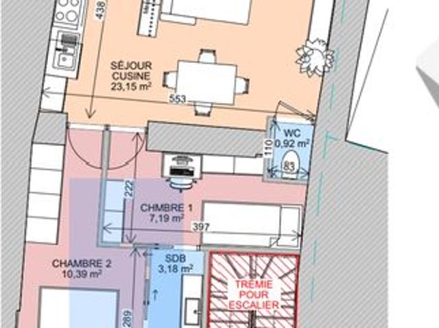 Appartement vente à Aix-en-Provence, Lambesc
