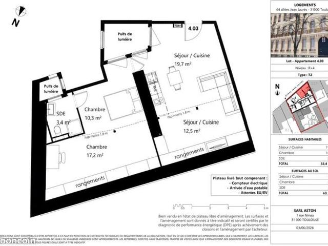 Appartement vente à Toulouse