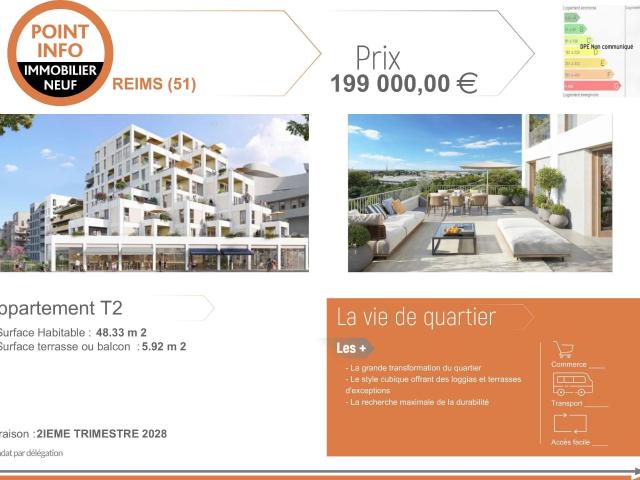 Appartement vente à Reims