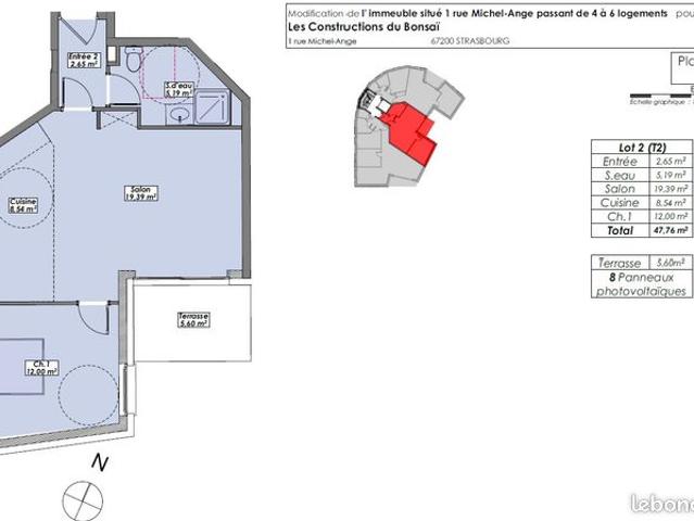 Appartement vente à Strasbourg, Hoenheim