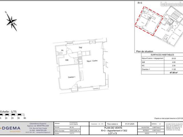 Appartement vente à Lodève