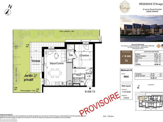 Appartement vente à Saint-Malo, Bretagne