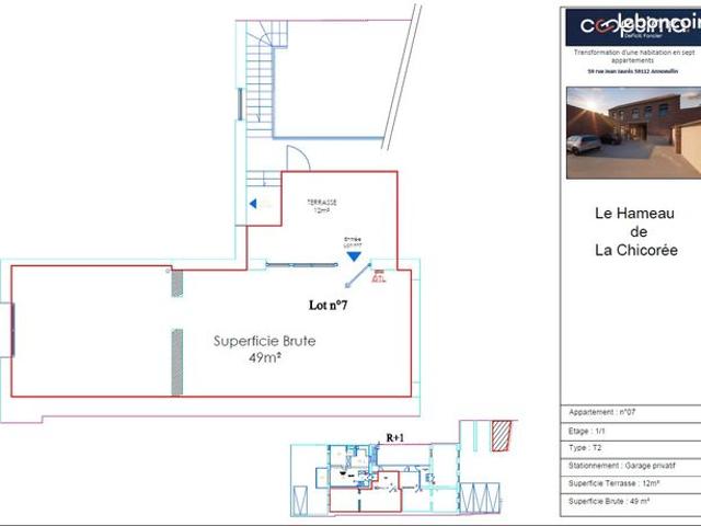 Appartement vente à Lille, Annoeullin