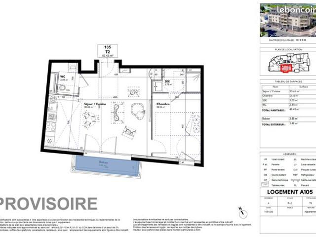 Appartement vente à Lisieux, Trouville-sur-mer