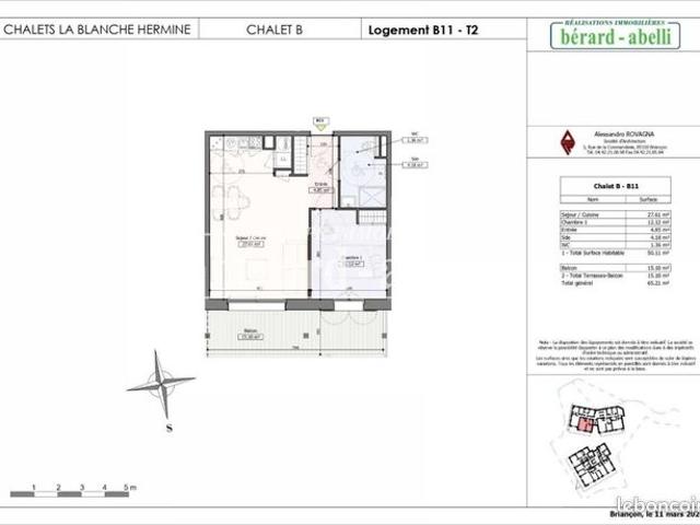 Appartement vente à Briançon, Saint-chaffrey
