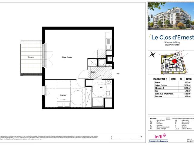 Appartement location à Villemomble