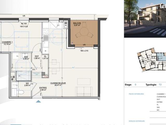 Appartement vente à Yssingeaux, Saint-didier-en-velay